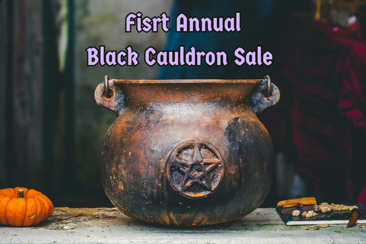 First Annual Black Cauldron Sale
