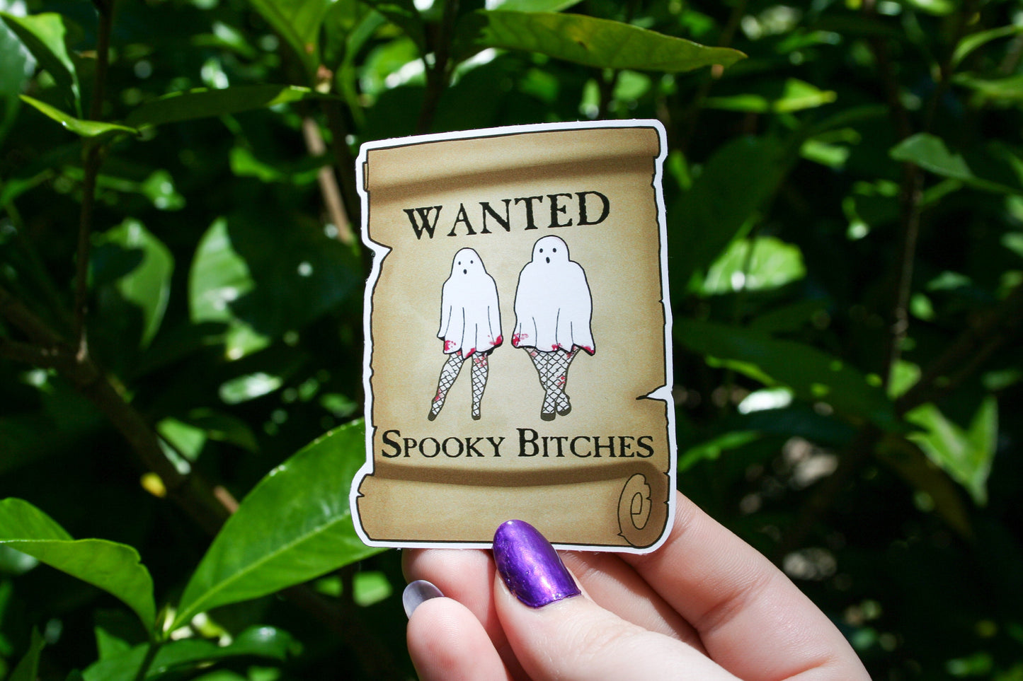 Spooky Bitches Eco-Sticker