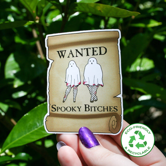 Spooky Bitches Eco-Sticker