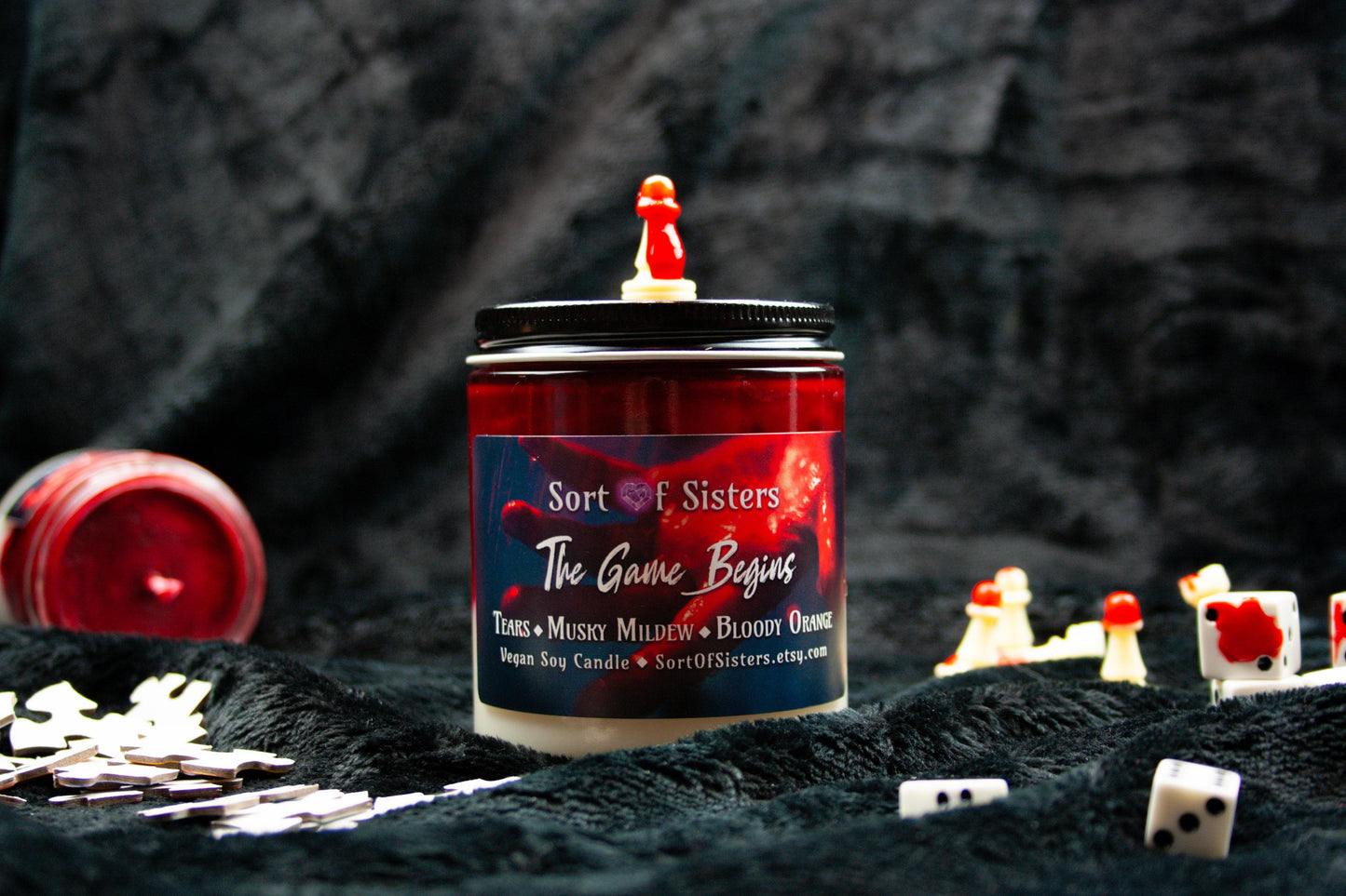 The Game Begins Candle