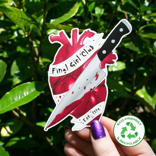 Final Girl Club Eco-Sticker