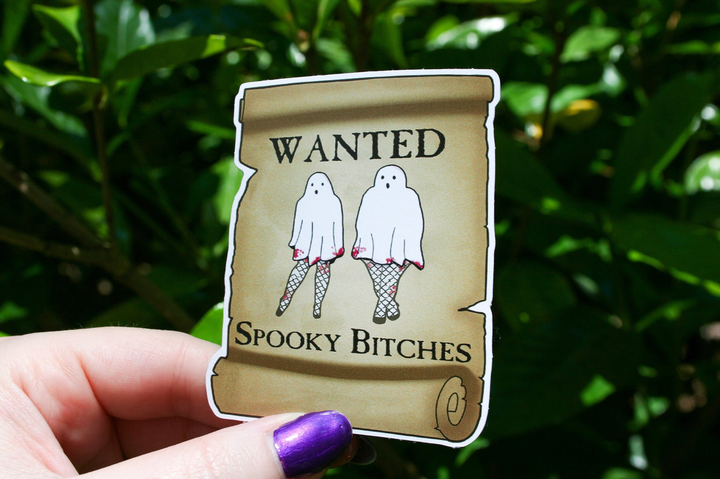 Spooky Bitches Eco-Sticker