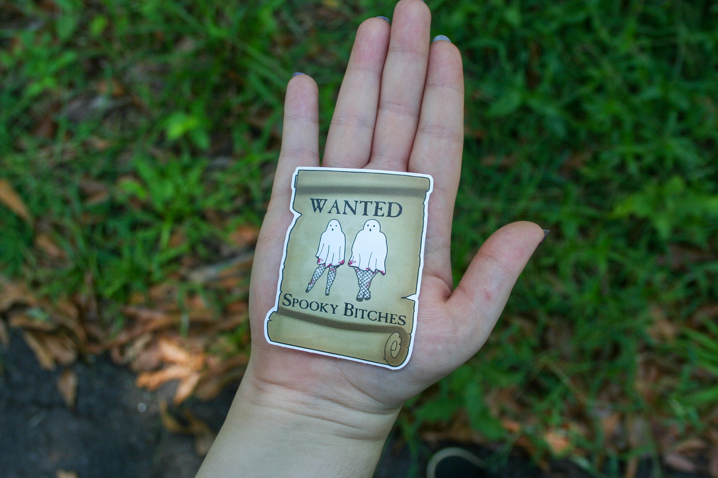 Spooky Bitches Eco-Sticker